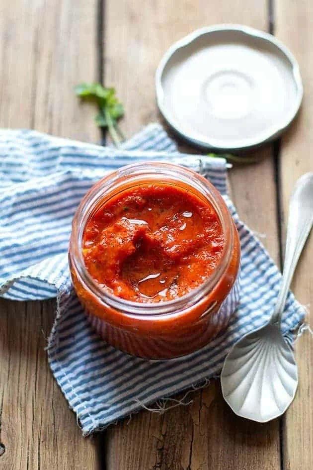 Salsa cremosa di peperoni