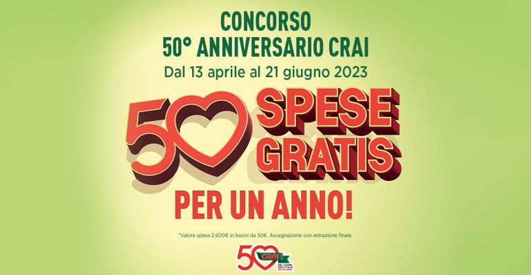 50° anniversario CRAI
