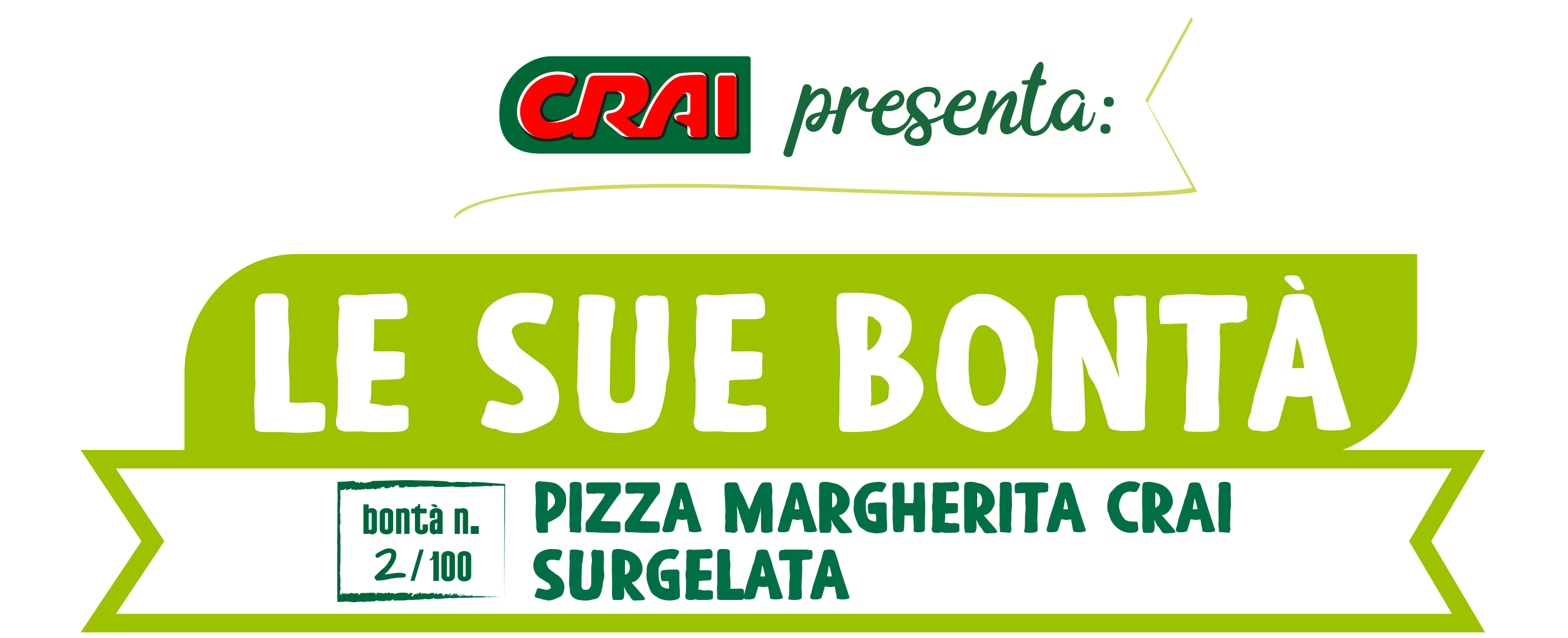 Pizza margherita Crai surgelata