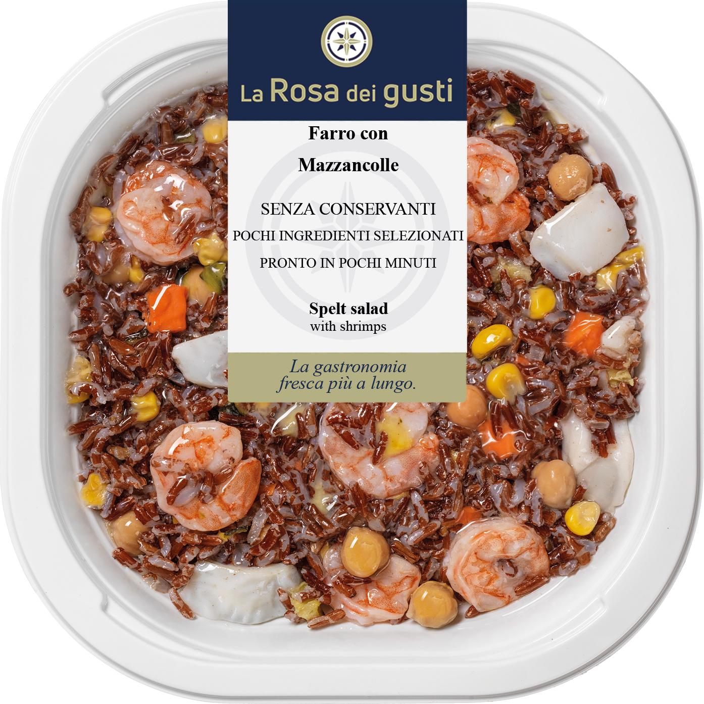 FARRO CON MAZZANCOLLE