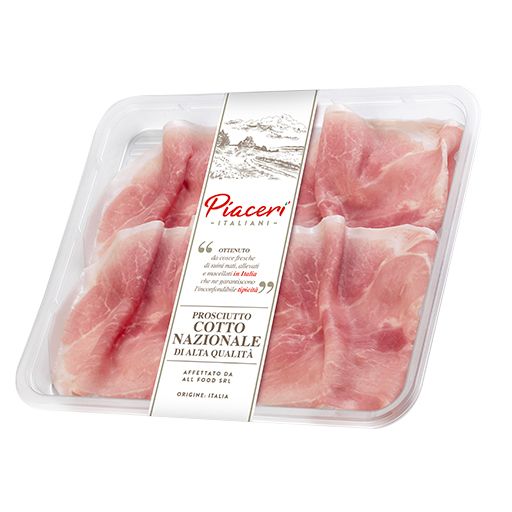 Prosciutto cotto nazionale alta qualità 100g