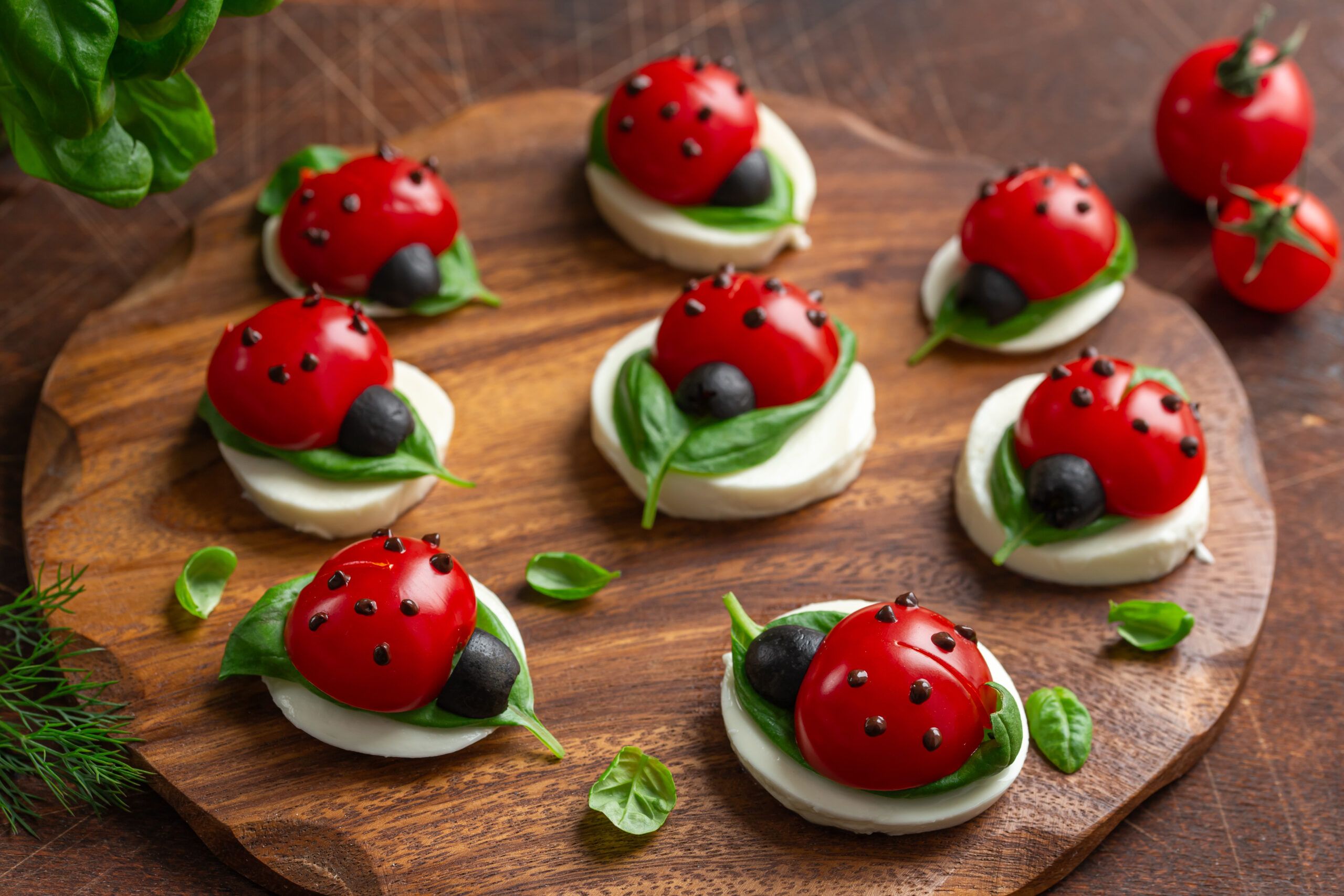 Coccinelle di Mozzarella
