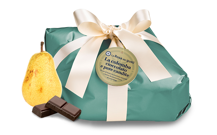 La Colomba pere e cioccolato La Rosa dei gusti