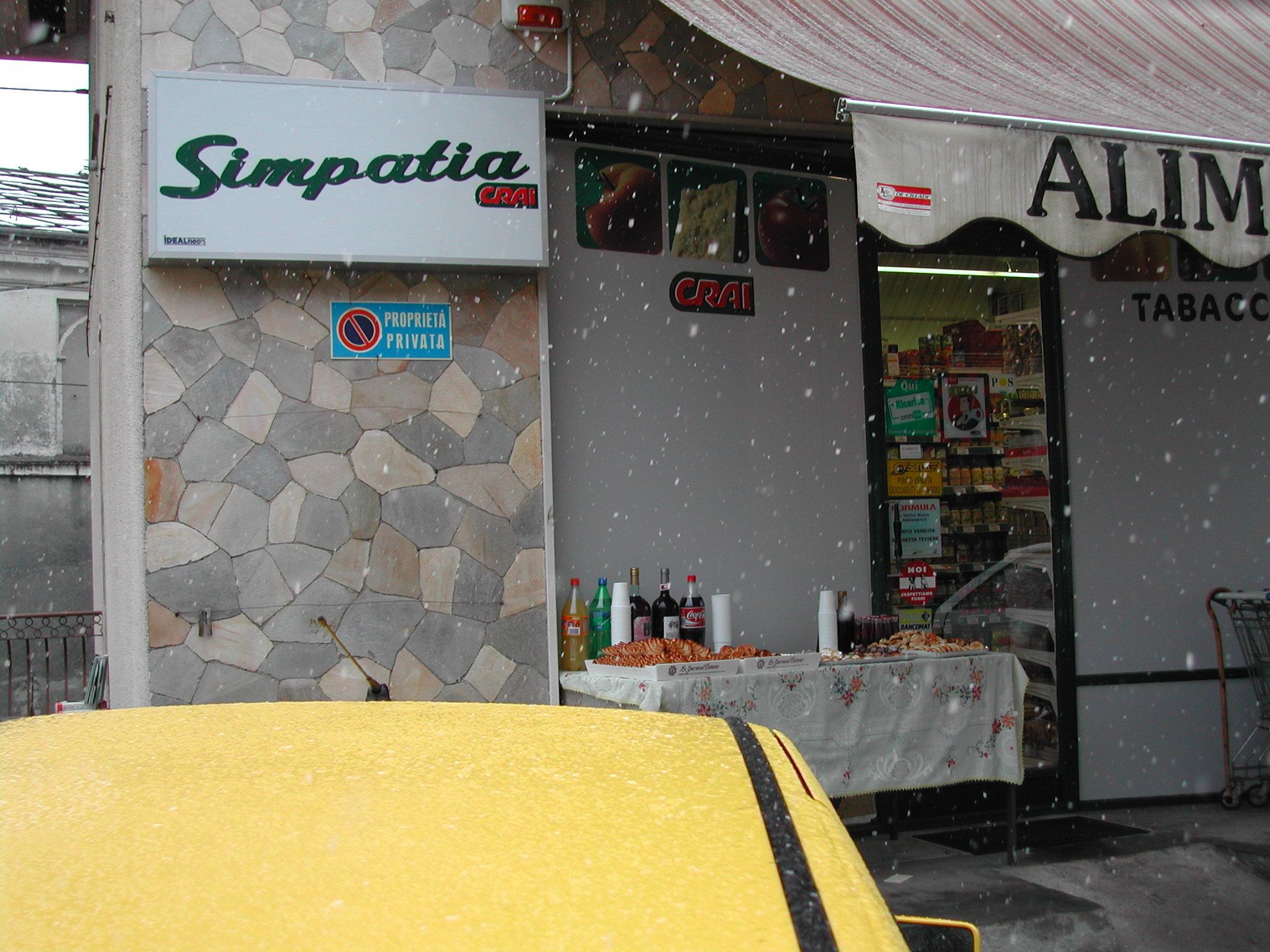 Esterno negozio: 10236 – CRAI MEZZENILE VIA VILLA INFERIORE 101