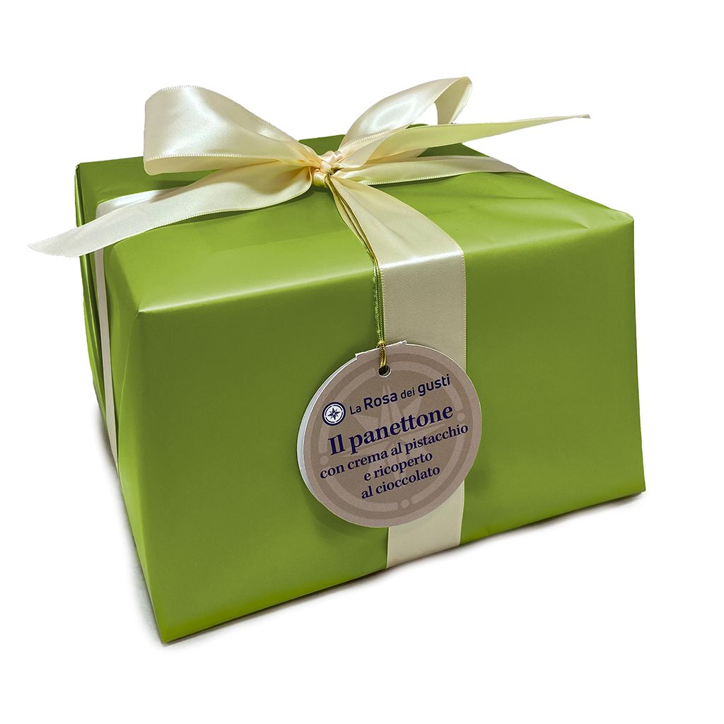 Panettone Pistacchio e Cioccolato