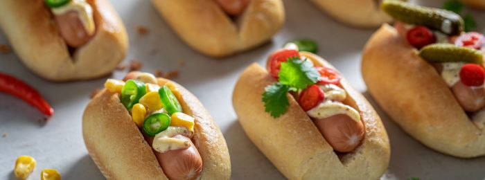 Mini Hot Dog a Spiedino con Salsa Burger CRAI