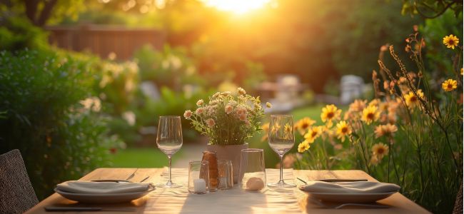 Picnic al tramonto o cena elegante?