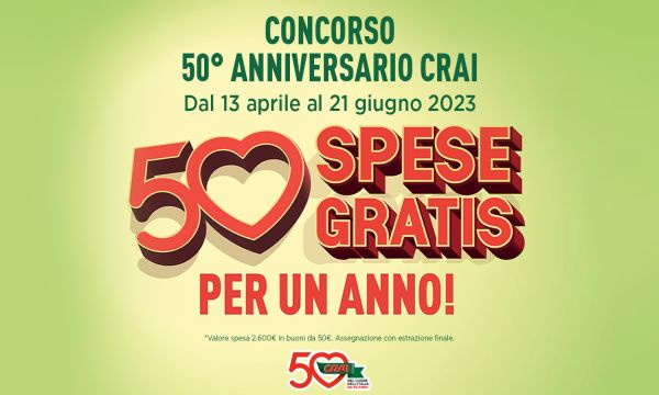 50° anniversario CRAI