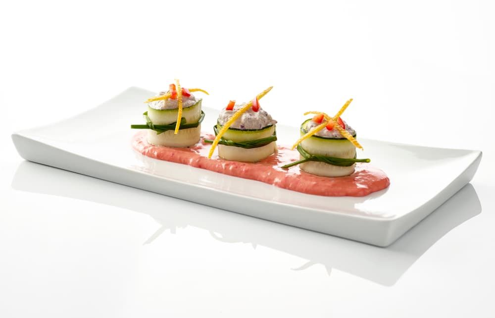 Involtini di zucchine, speck e crescenza