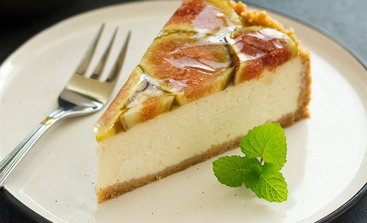 Cheese cake con fichi