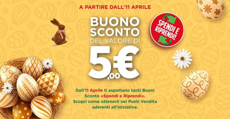 Festeggia la Pasqua con lo Spendi e Riprendi di Crai!