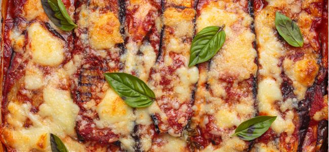 Parmigiana di Melanzane con Mozzarella Fior di Latte Piaceri Italiani