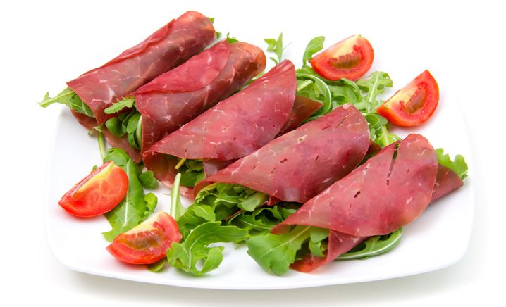 Involtini di bresaola con robiola