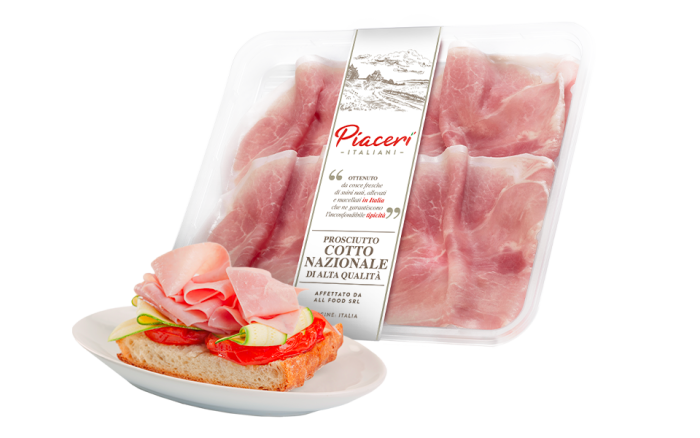 Prosciutto cotto nazionale alta qualità Piaceri Italiani