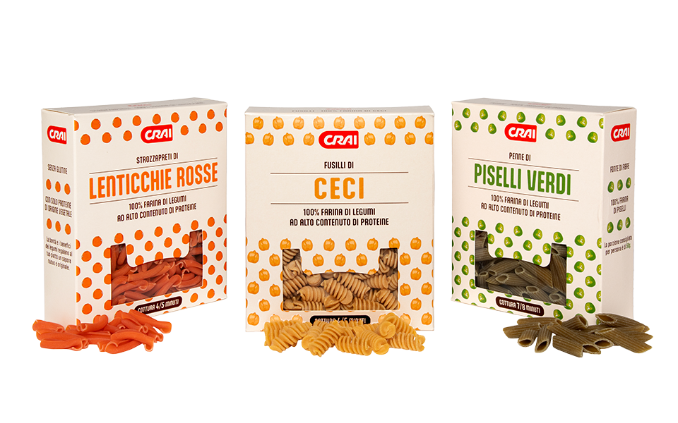 Pasta ai Legumi Crai