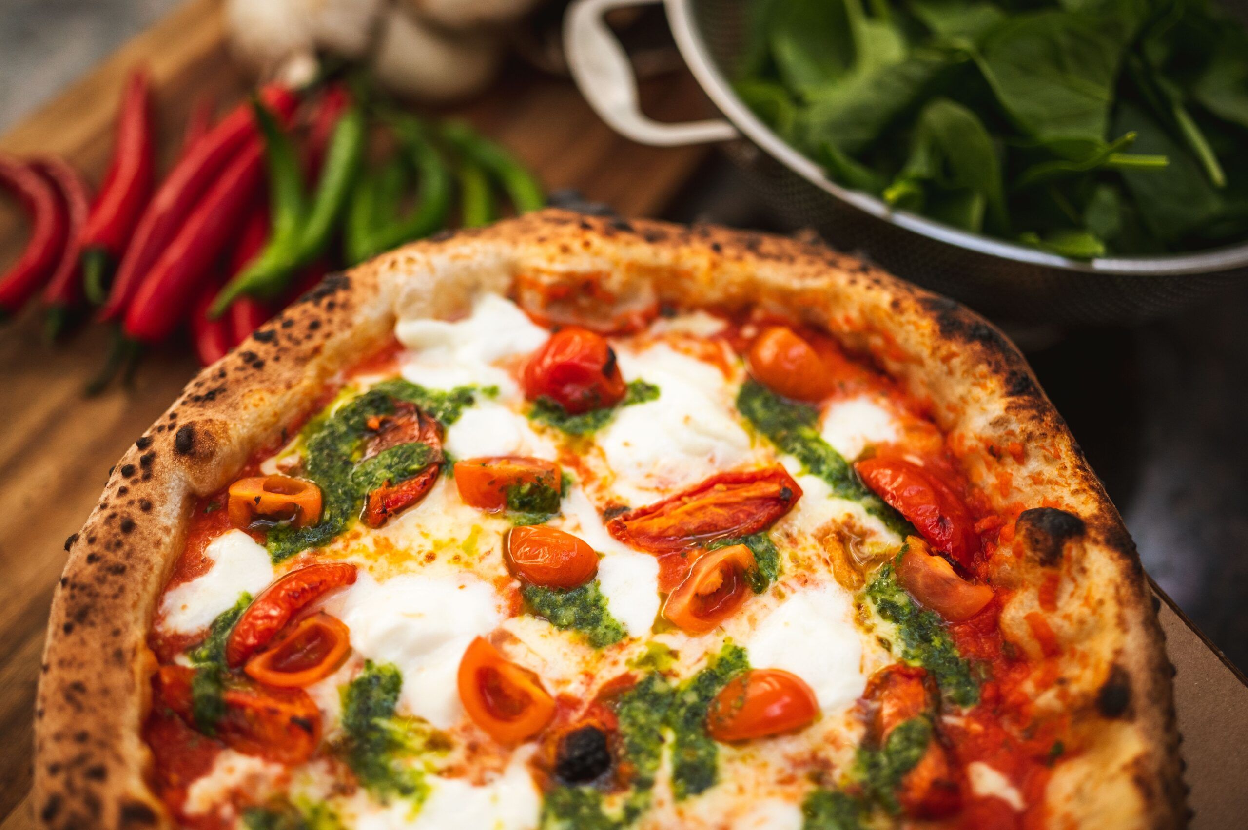 Pizza Margherita con Mozzarella Fior di Latte Piaceri Italiani
