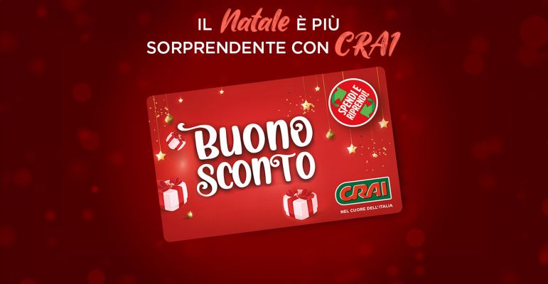 C’è aria di festa con lo Spendi e Riprendi di Crai