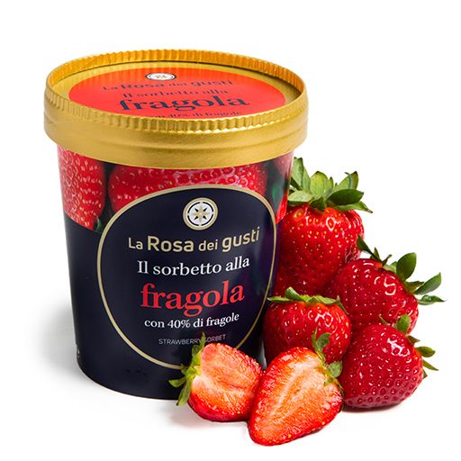 Sorbetto alla Fragola: classica freschezza