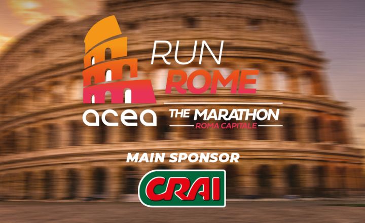 Crai Tirreno Sponsor della Acea Run Rome The Marathon