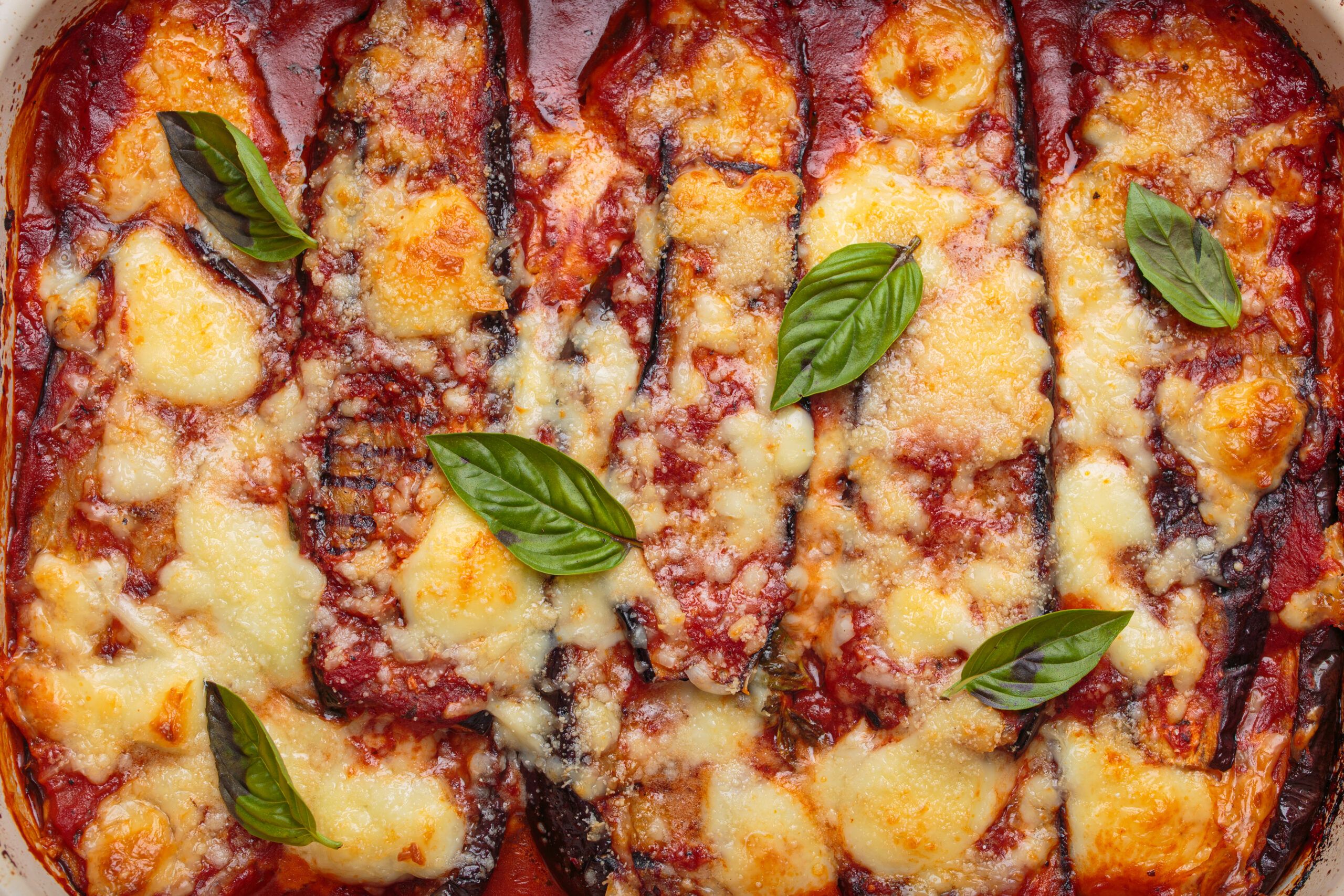 Parmigiana di Melanzane con Mozzarella Fior di Latte Piaceri Italiani