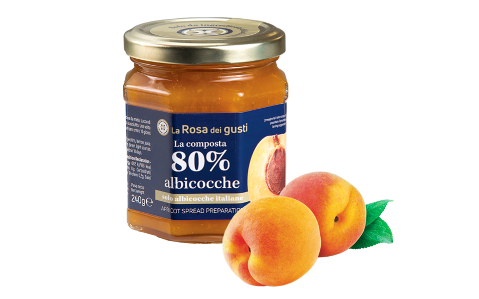 Composta di Albicocche La Rosa dei gusti