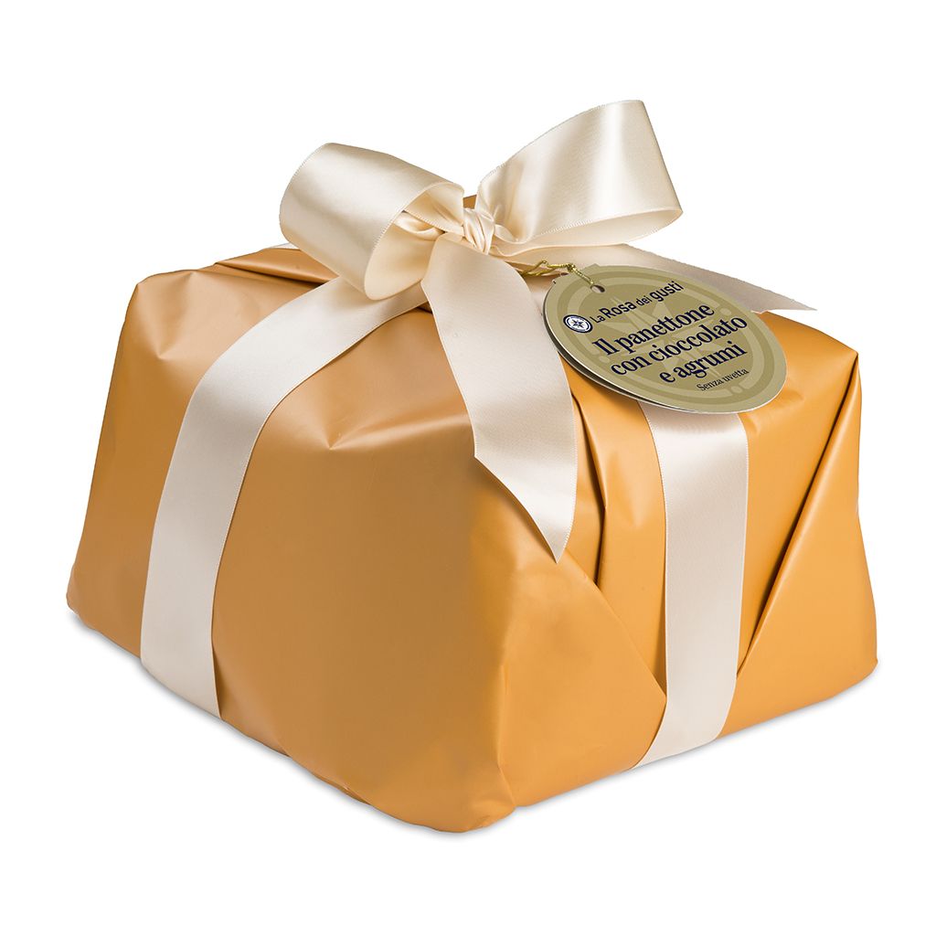 Panettone con Cioccolato e Agrumi