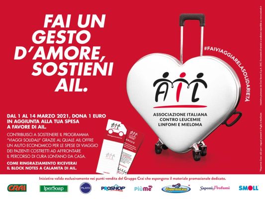 AMA CRAI EST per l’Associazione Italiana contro le Leucemie