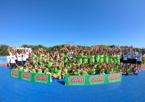 Crai Main Sponsor del Marco Spissu Basketball Camp