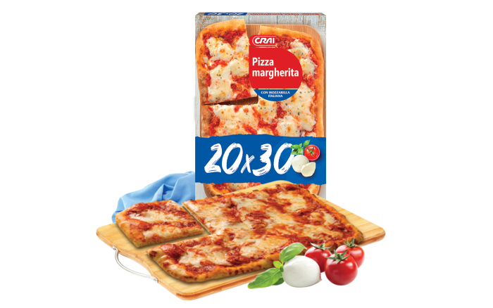Pizza margherita Crai surgelata