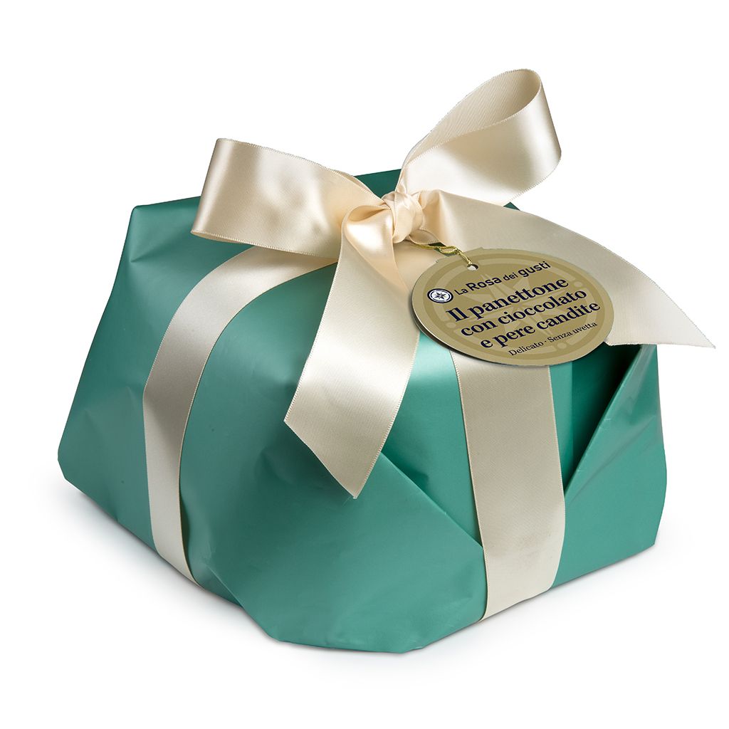 Panettone con Cioccolato e Pere