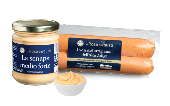 Würstel artigianali Servelade La Rosa dei gusti