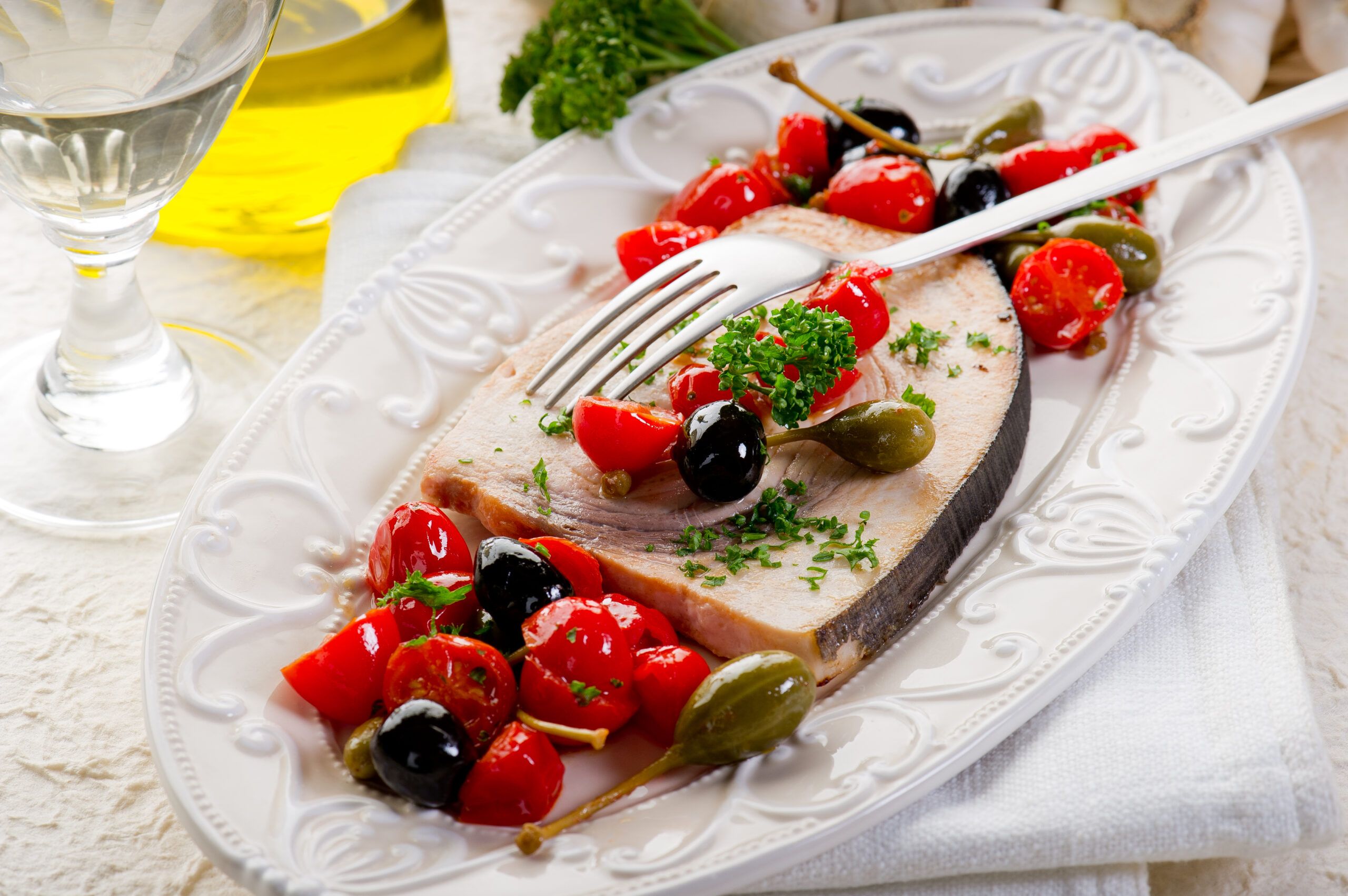 Pesce Spada alle Olive di Gaeta