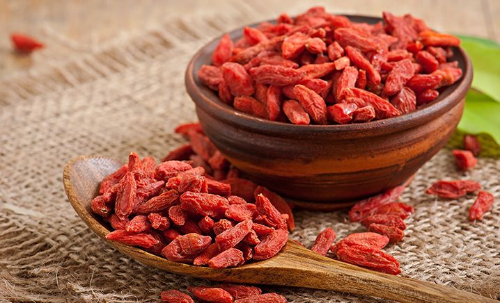 Bacche di Goji a colazione