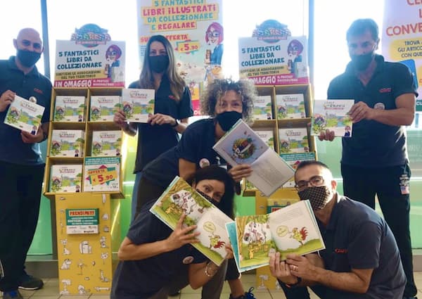 Le storie di zia Amarena aiutano i bambini malati