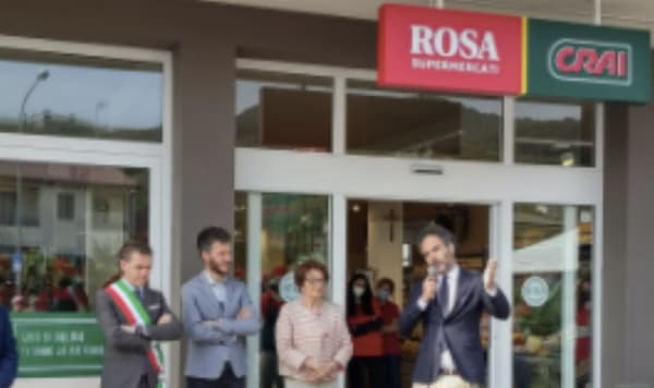 Riapre lo storico Crai Rosa Supermercati dopo la ristrutturazione