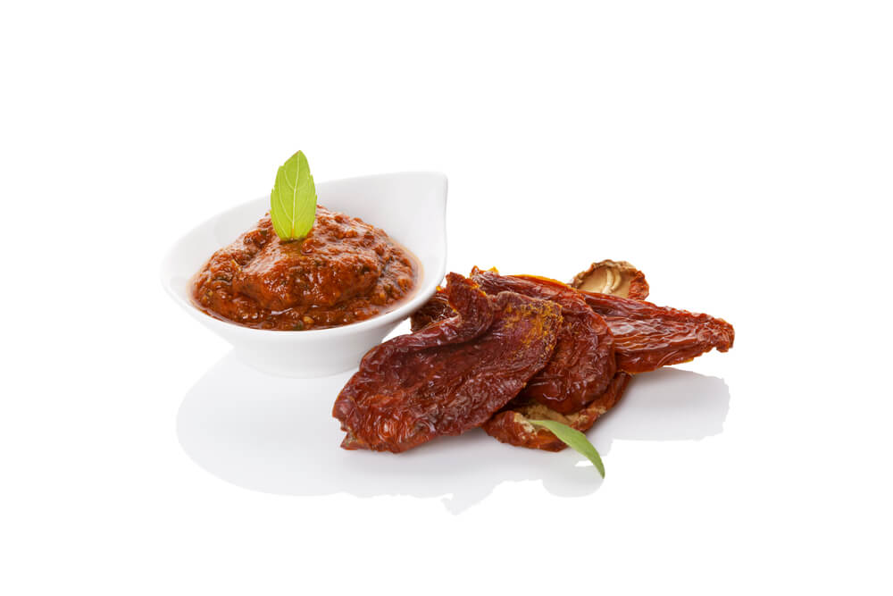 Pesto di mandorle e pomodori secchi  