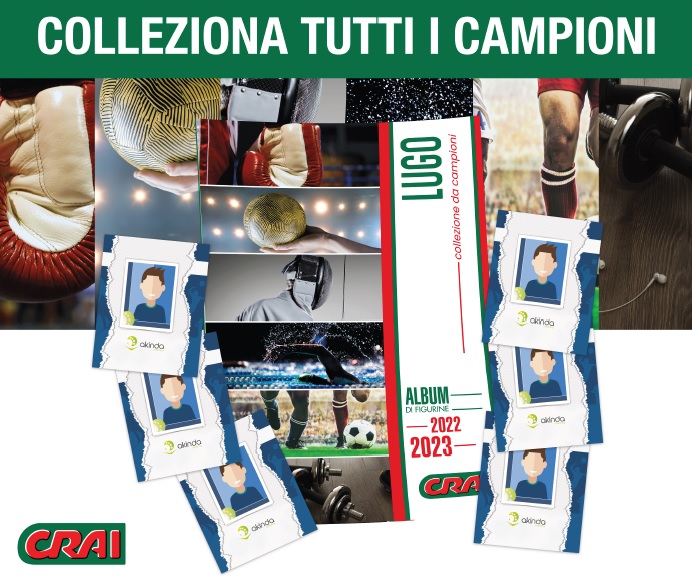 Un album di figurine dedicato alle realtà sportive di Lugo