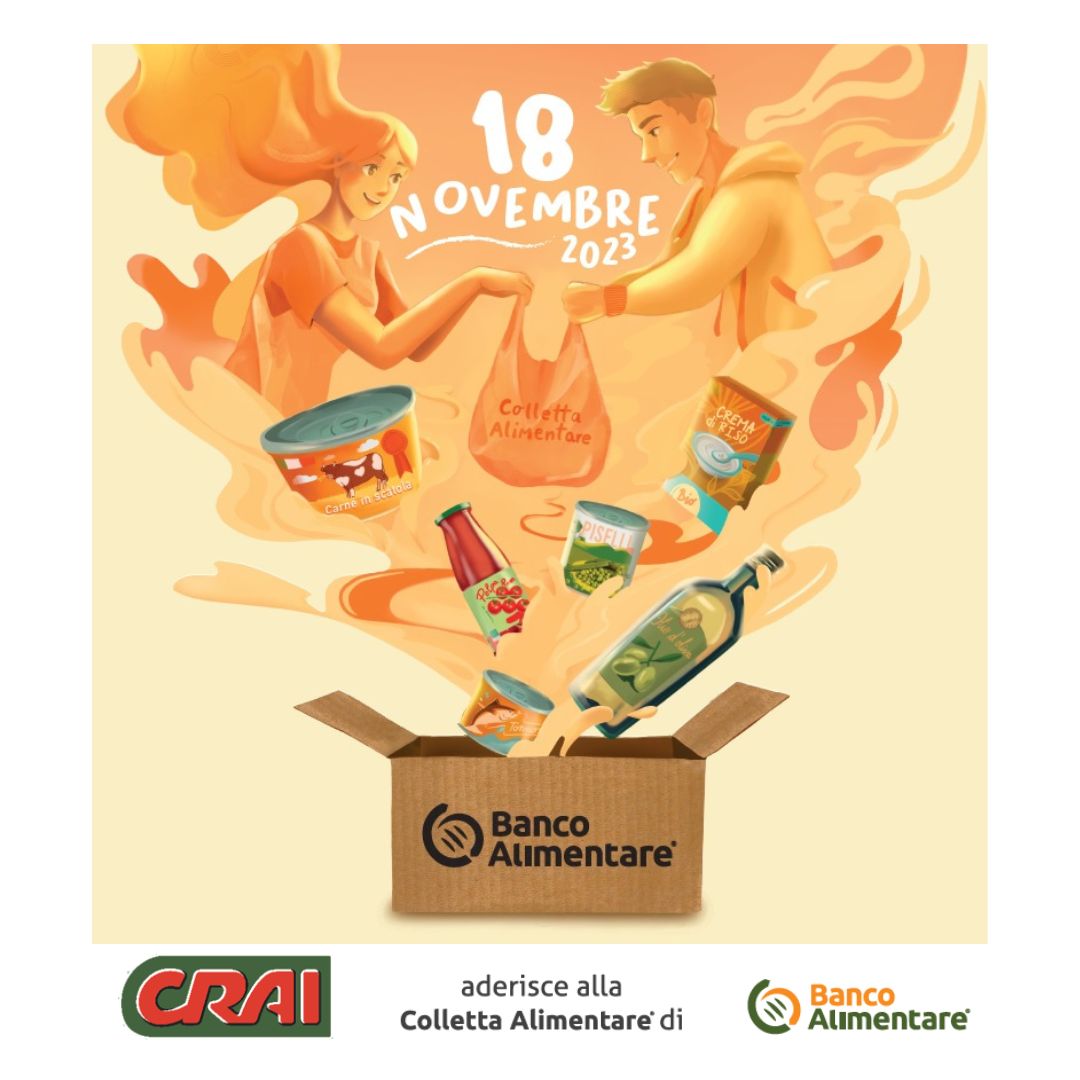 Ama Crai Est sostiene la Giornata Nazionale della Colletta Alimentare