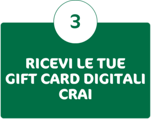 ricevi gift card digitali crai