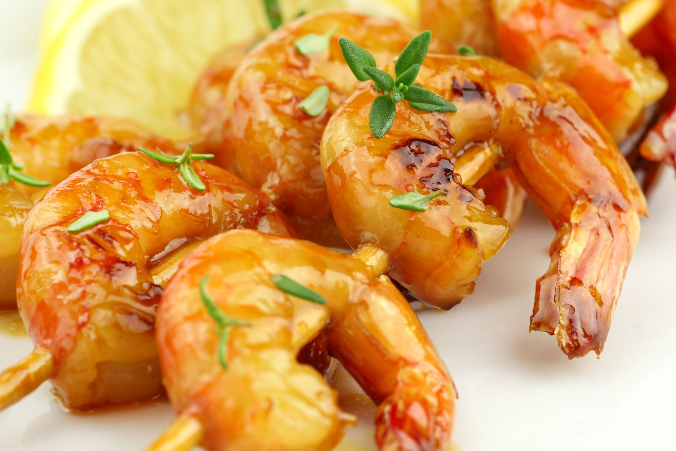 Mezzelune ai Gamberi e Limone Finger Food  