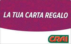 La tua carta regalo Crai