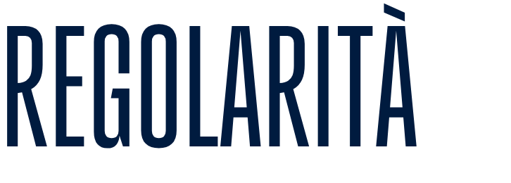 REGOLARITÀ