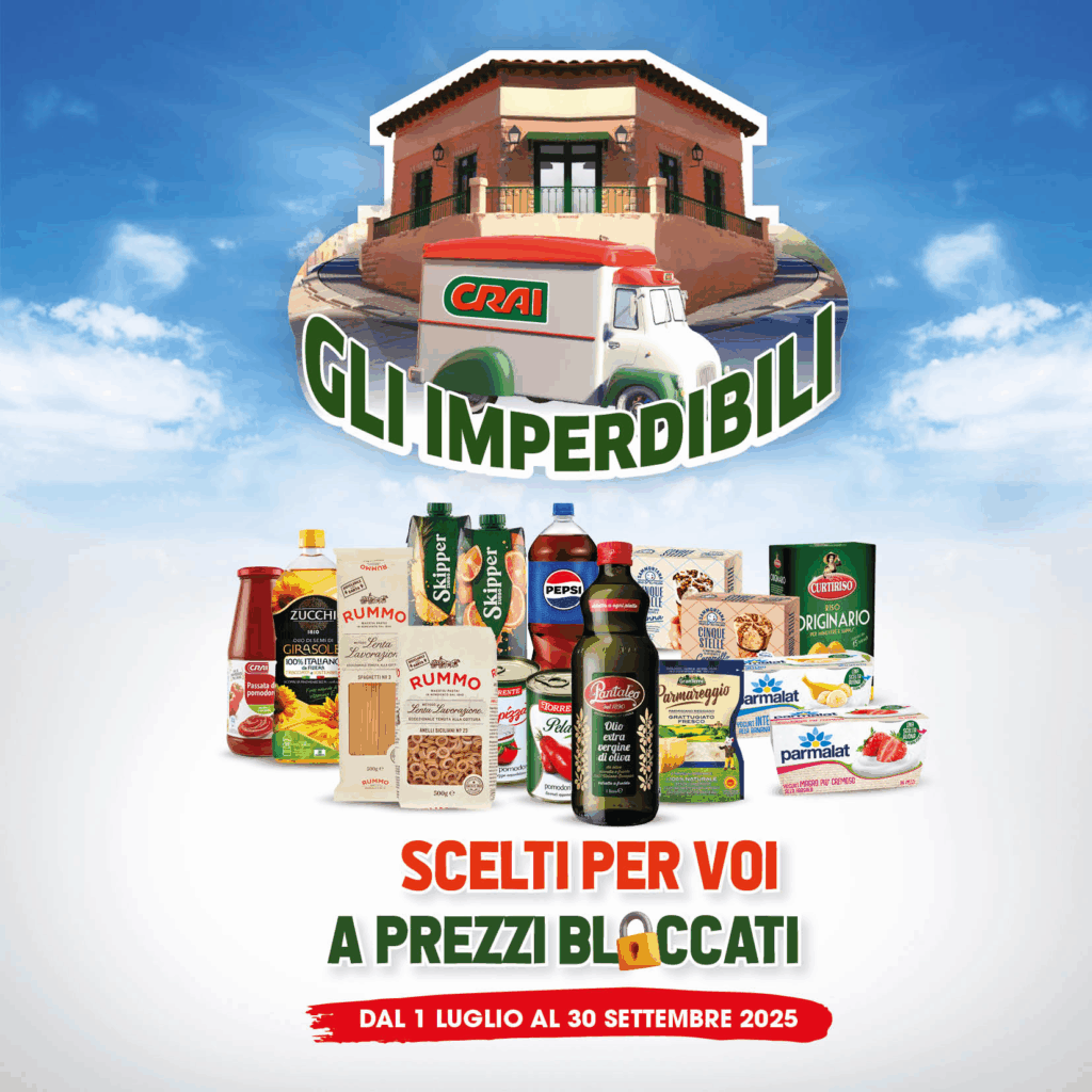 IMPERDIBILI VOLANTINO CRAI - 1 LUGLIO 30 SETTEMBRE 2025