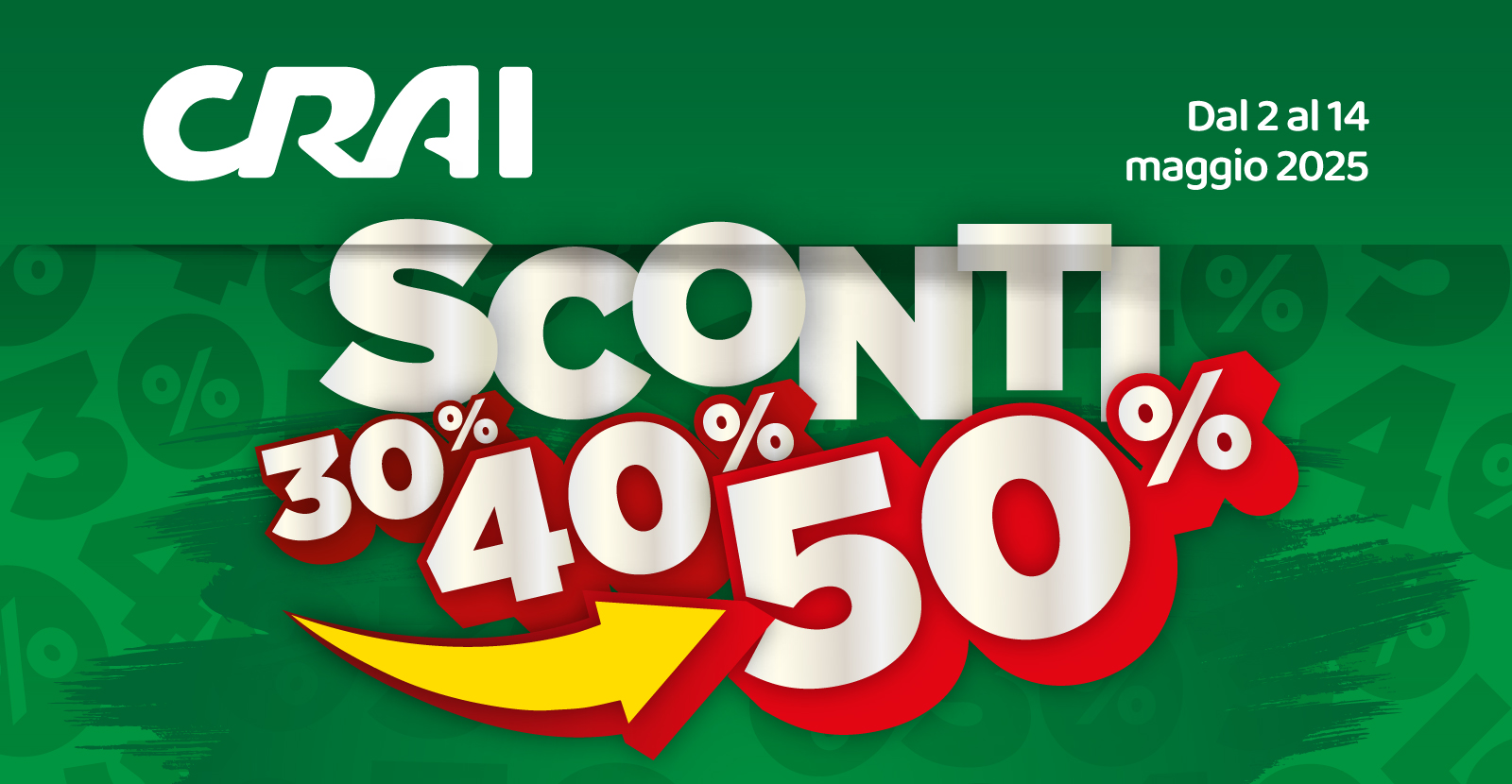 SCONTI 30% 40% 50%