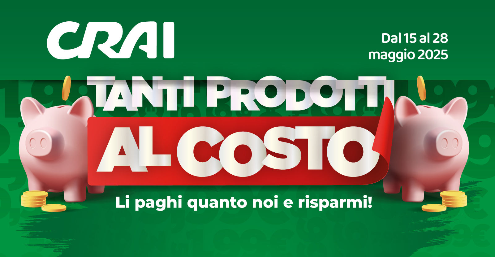 TANTI PRODOTTI AL COSTO Li paghi quanto noi e risparmi!