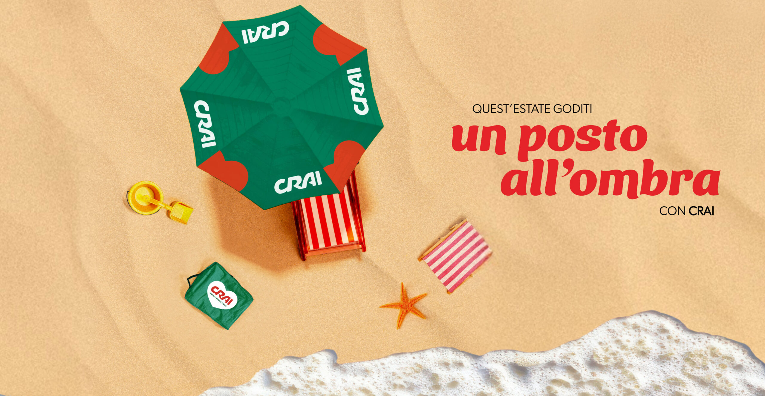 Un posto all'ombra con CRAI!